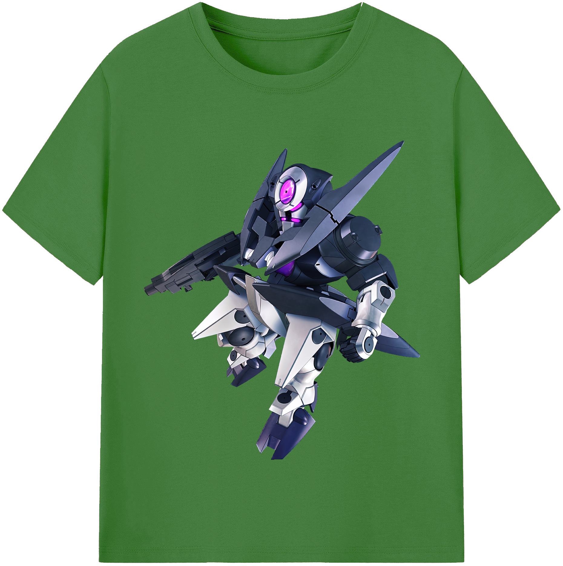 （画像用） 機動戦士ガンダム Mobile Suit Gundam レディースカジュアルプリントTシャツ（綿100％）